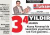 34 Yıldır JAHREN Kuzey Almanya’da Kesintisiz Yayınlanan Tek Türk Gazetesi…