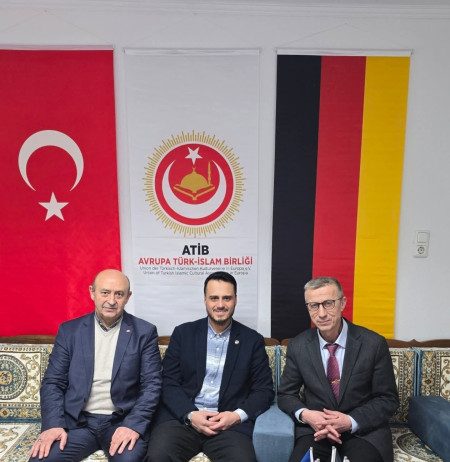 Avrupa Türk İslam Kültür Dernekleri Birliği Hannover Hacı Bayram Camii” den, DİTİB Norderstedt Eyüp Sultan Camii inşaatına destek